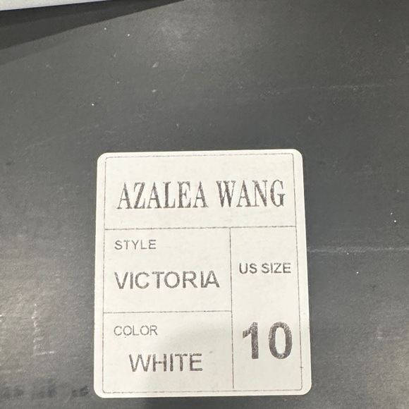 Women's White Ankle Boots - Picture 6 of 6